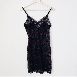 3/$20 🦋 Black Lace Slip Dress